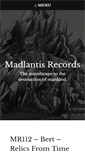 Mobile Screenshot of madlantisrecords.com